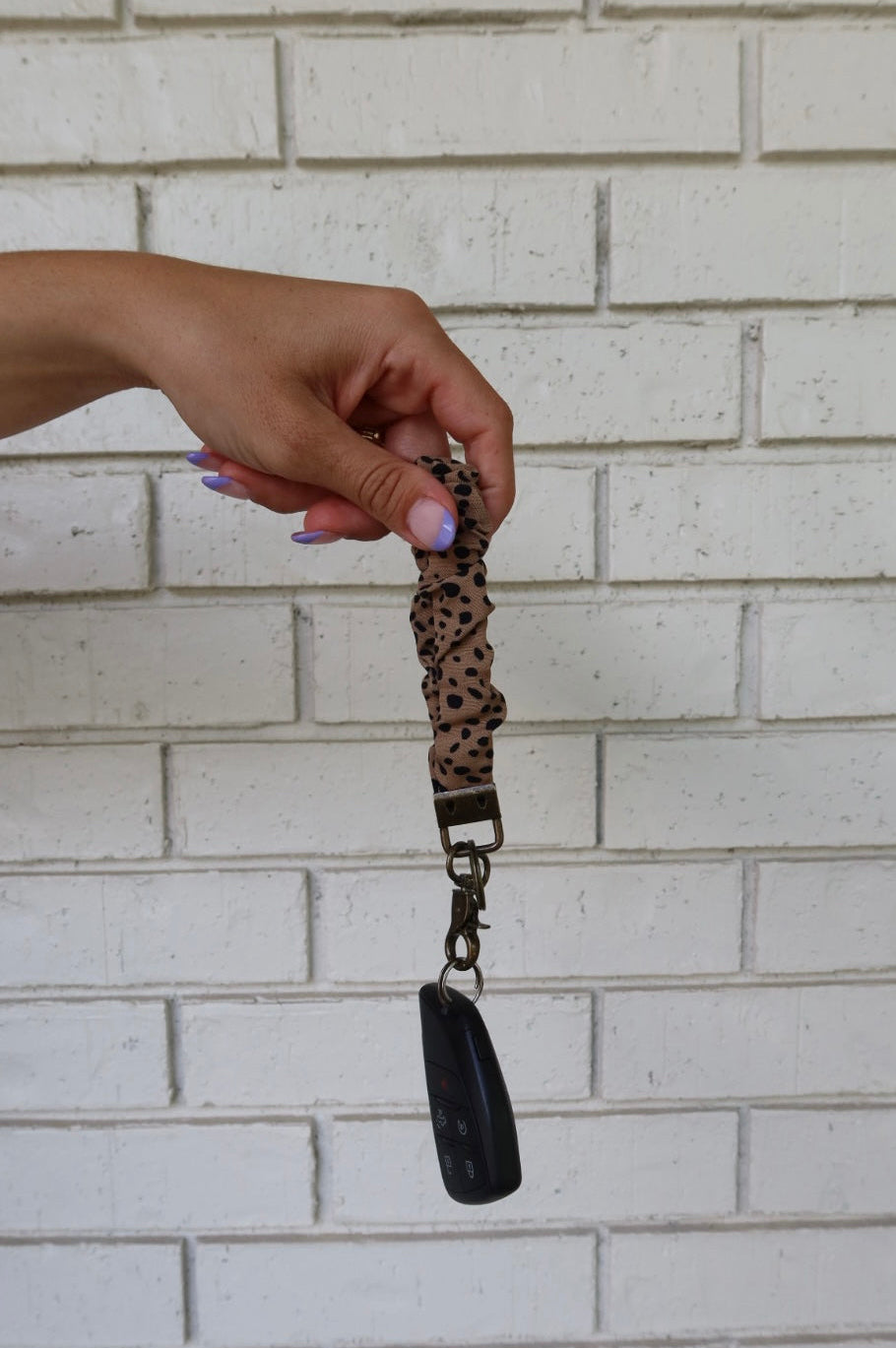 Leopard Keychain