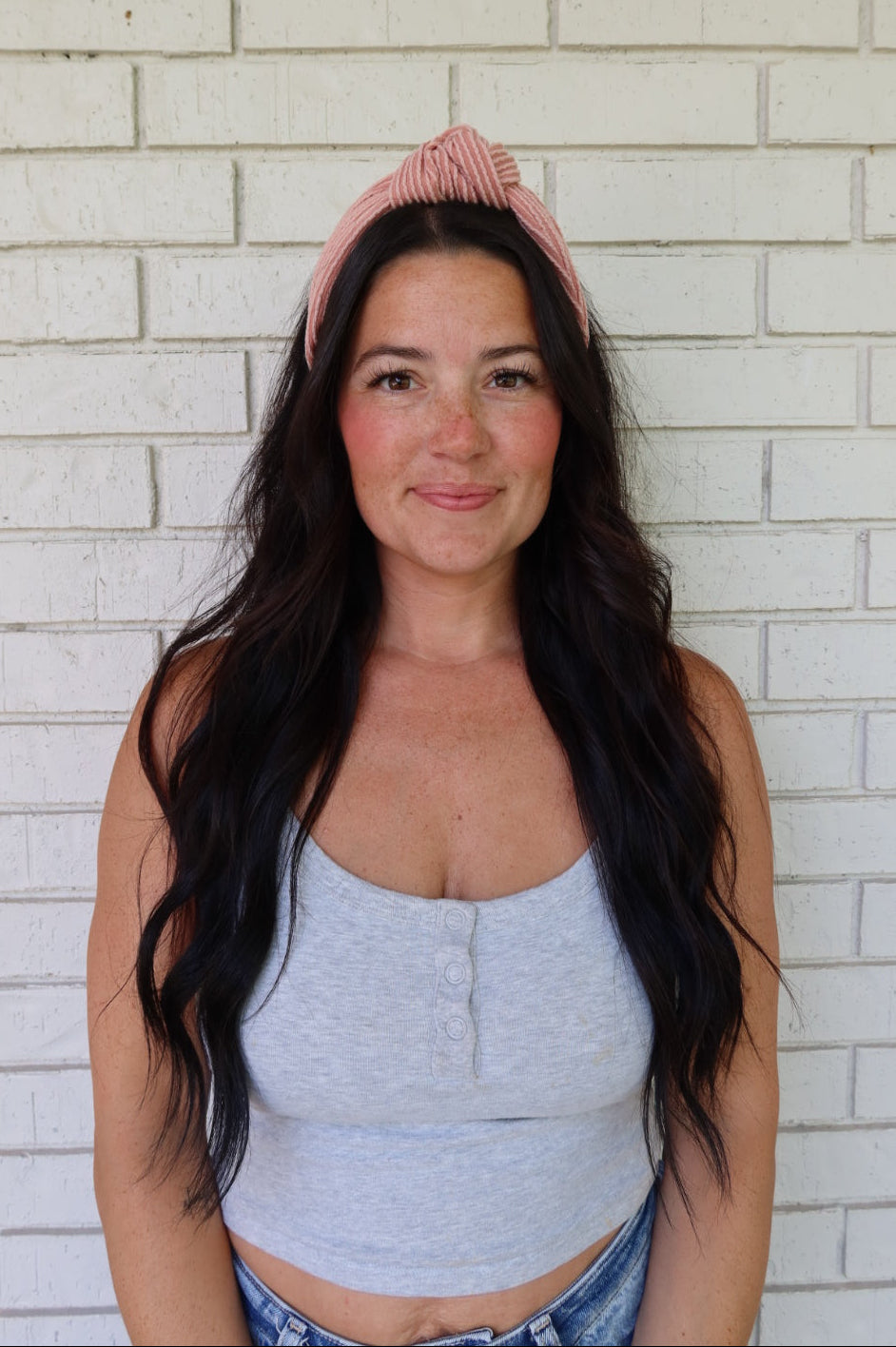 Rose Wavy Knot Headband