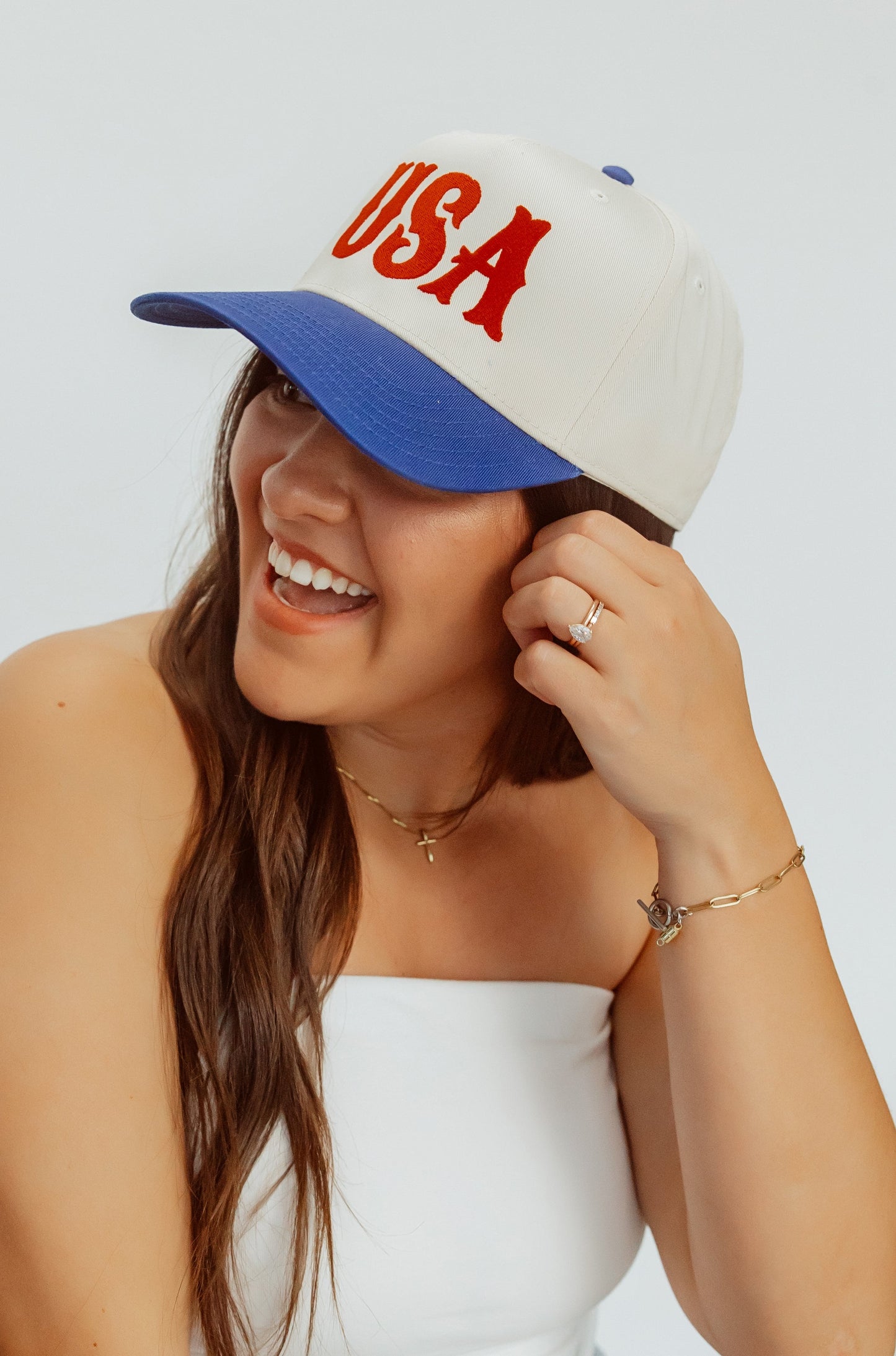 USA (BLUE BRIM)