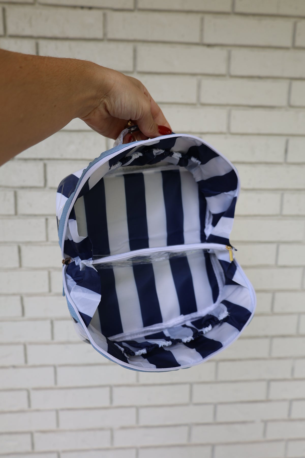 Makeup Bag (Navy)
