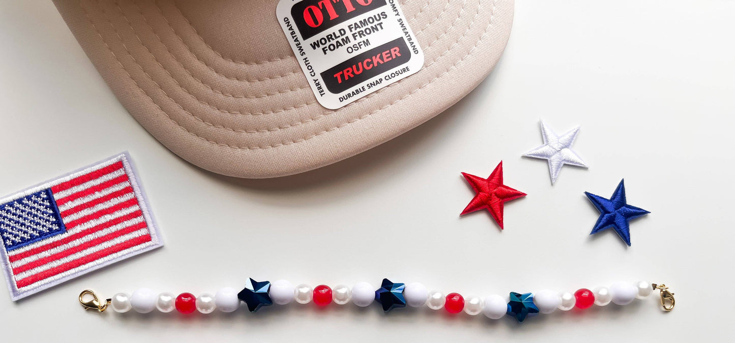 Patriotic - Trucker Hat Chain