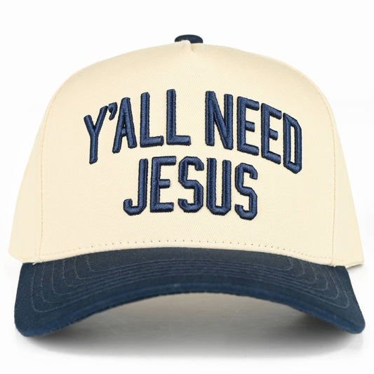 Y'ALL NEED JESUS (NAVY)
